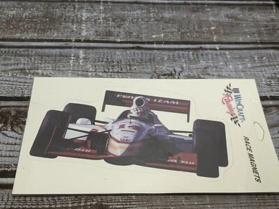 Vintage AJ Foyt Kenny Brack Indy Car Racing Race Magnet Wincraft - Image 1 of 4