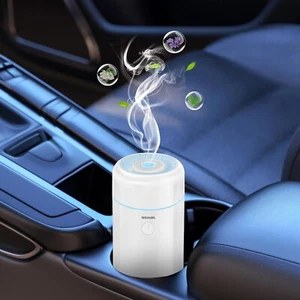 100ML Car Diffuser Humidifier, Cool Mist Air Essential Oil Diffuser with 7-LED C - Picture 1 of 6
