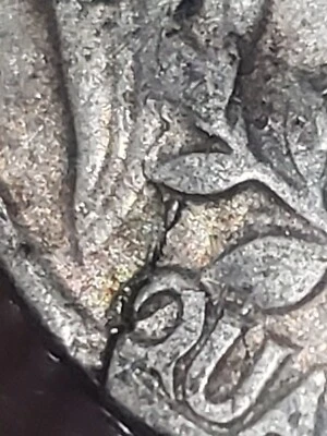 1948 Silver Quarter Large Broken Die Error  Sharp Coin xf + - Image 1 of 4