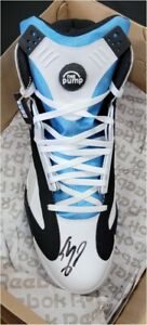 Shaquille O'Neal Signed Autographed Shoe White/Blue Shaq Attaq The Pump Size 22