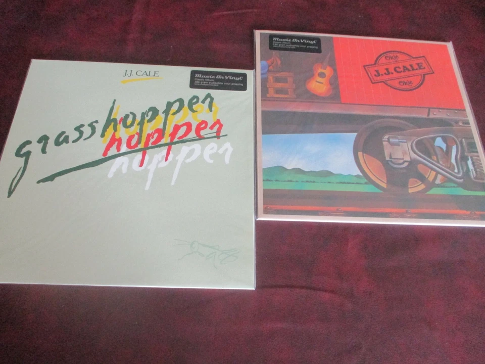 JJ CALE GRASSHOPPER & OKIE VERIFIED STICKER 180 GRAM AUDIOPHILE IMPORT RARE LP'S - Image 1 of 1