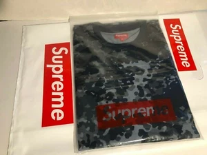 SUPREME S/S POCKET TEE-D2 NAVY , SIZE XL, AUTHENTIC, ORIGINAL BAG, PERFECT - Picture 1 of 8