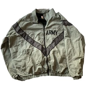 Army PFU Jacket Green Reflective Large Regular. K48 - Picture 1 of 6