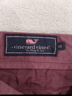 Pantalones cortos chinos de golf para hombre Vineyard Vines Links 33 púrpura ciruela Foto 1 de 4