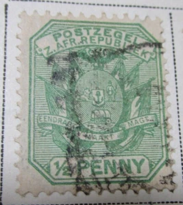 Vaal Flusskolonie Briefmarke 1900 1/2P Briefmarkenheft 3-611 - Bild 1 von 1