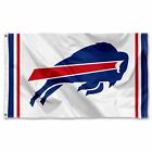 Buffalo Bills White Flag and Banner
