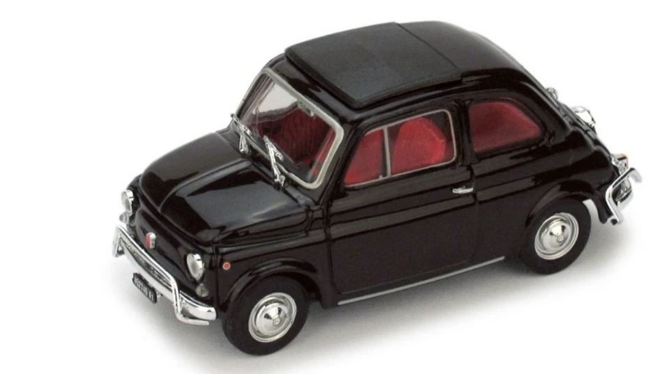 FIAT 500L CHIUSA 1968-1972 MARRONE R465-11 BRUMM Made in Italy - Immagine 1 di 1