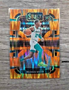 BRANDON MILLER 2023-24 SELEZIONE CONCORSO ARANCIONE FLASH PRIZM HORNETS RC - Foto 1 di 2