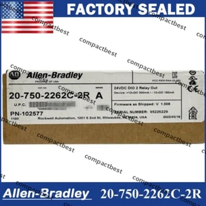 Allen-Bradley 20-750-2262C-2R 750 24V DC IO Option module 20-750-2262C-2R - Picture 1 of 3
