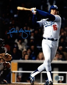Rick Monday Signed Los Angeles Dodgers 8x10 Photo Beckett Witness BAS COA - Picture 1 of 1