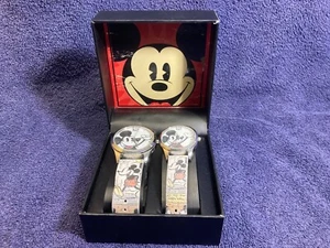 MICKEY MOUSE His And Hers Watch Set - Picture 1 of 4