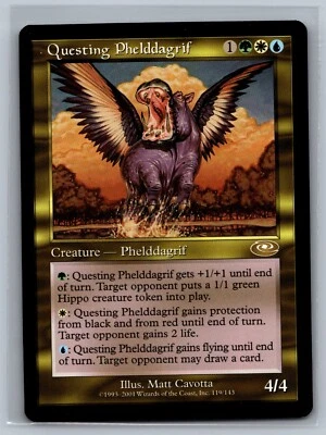 Magic The Gathering Planeshift Questing Phelddagrif #119/143 MTG TCG CCG - Image 1 of 2