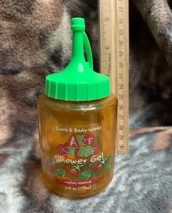 BOTTLE ONLY Vintage Bath and Body Works Y2K Melon Mania Shower Gel Art Stuff - Picture 1 of 5