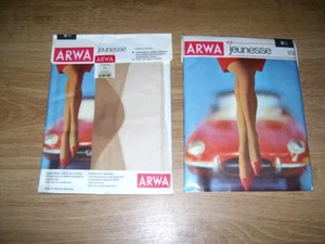 ARWA Nylonstrümpfe " Gr. 9 1/2 " LÄNGE " 85 - 86 " in 20den " Strapse Hüfthalter - Bild 1 von 2