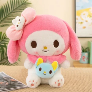 SANRIO HELLO KITTY MY MELODY PLUSHIE ANIME GIFT CUSHION CAR PILLOW CHAIR BDAY 50 - Picture 1 of 2