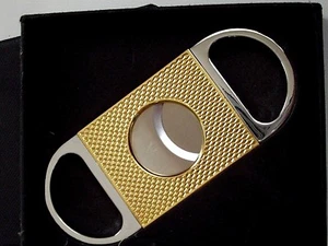 Angelo Zigarrencutter Zigarrenschneider Doppelklingen Cutter Metall  NEU! - Bild 1 von 4