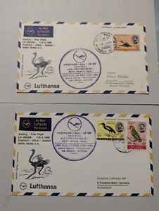 Äthiopien Luftpost Briefe Lot - Bild 1 von 2