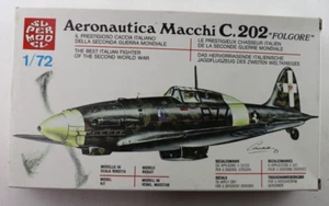 SuperModel 1973 #10-010 1/72 Scale Aeronautica Macchi C.202 Folgore Model Kit - Picture 1 of 8