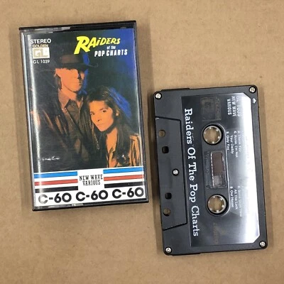 RAIDERS OF THE POP CHARTS Cassette Tape 80s New Wave MADNESS CULTURE CLUB YAZOO - Image 1 of 4