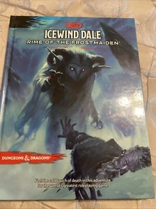 Icewind Dale: Rime of the Frostmaiden Dungeons & Dragons HC 1. Druck mit Karte - Bild 1 von 3