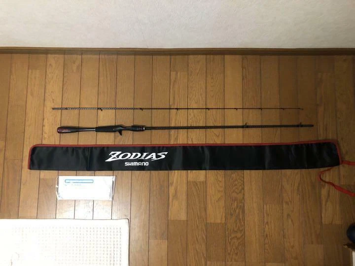 Shimano ZODIAS 168L-BFS/2 Light bass fishing baitcasting rod 2020 model - Image 1 of 4