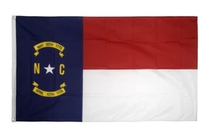 Fahne USA North Carolina Flagge amerikanische Hissflagge 90x150cm - Bild 1 von 1