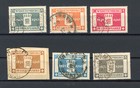 Württemberg 123 - 128 gestempelt geprüft Infla ..........................2/24961