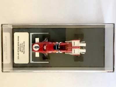 F1 1/43 Hot Wheels Elite Ferrari 312B N°6 M.Andretti 1st South African GP 1970 - Immagine 1 di 4