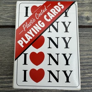 Vintage I Love New York Hoyle Poker Original Vintage Playing Cards New - Picture 1 of 7
