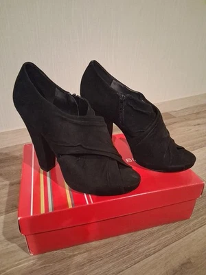 BCBgirls Negro Gamuza Tacón Alto Soze 10 M Mujer Foto 1 de 4