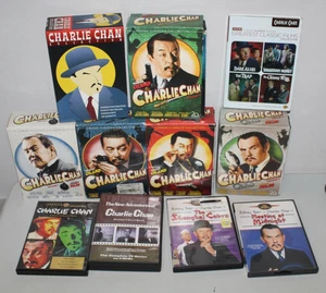 Charlie Chan 6 Boxed Set Collections DVDs Vol 1-5 Plus 5 Other Movies Set - Picture 1 of 5