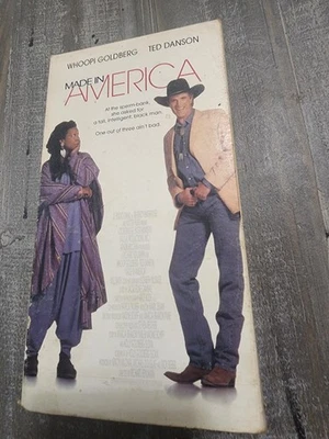 MADE IN AMERICA (1993 VHS) Whoopi  Goldberg Ted Danson COMEDY PG-13 - Image 1 of 4