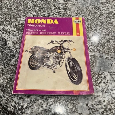 HONDA CB650Z / SC / A / CA MANUAL 1978-80 en estado usado aceptable Foto 1 de 4