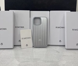 Rimowa iPhone Case Aluminum For iPhone 16 Pro Max U.S SELLER In Stock New - Zdjęcie 1 z 7