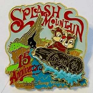 Disney 15th Anniversary Chip Dale Splash Mountain LE Pin Rarität - Bild 1 von 2