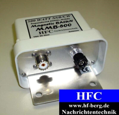 HFC-NACHRICHTENTECHNIK MMB-500 Magnetic Balun 1:9 / 0,5-30 MHz / 500 W - 3350
