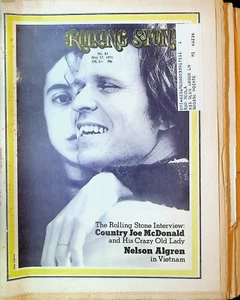 Rolling Stone Magazine 83 May 27 1971 County Joe McDonald Vietnam - Picture 1 of 2