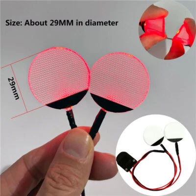 Hágalo usted mismo Redondo Flexible Luz LED Ojos para Sans Papyrus Cosplay Máscara Accesorios 01 Foto 1 de 4