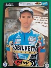 CYCLISME carte cycliste GRAZIANO RECINELLA équipe MOBILVETTA NORTHWAVE 1998