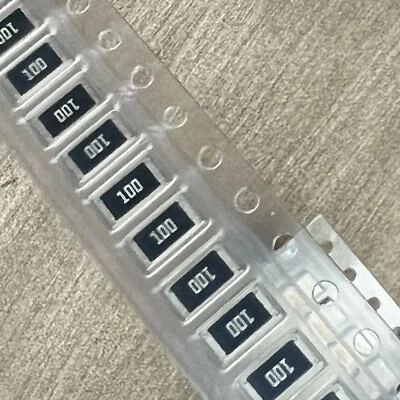 TE CONNECTIVITY 10-pack 10 Ohm 3/4W 5% Chip Resistor Size 2010 SMD 10R 0.75W - Ships from USA