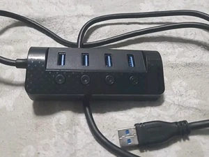 Concentrador de súper velocidad Atolla USB 3.0 4 puertos - Imagen 1 de 3