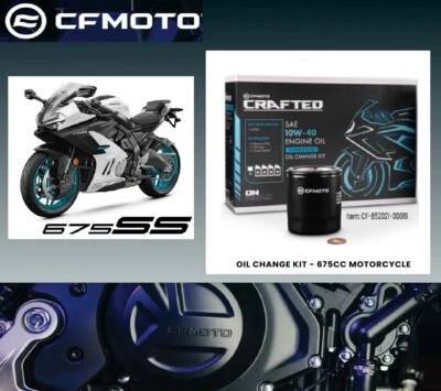 Genuine OEM CF MOTO 675SS/675cc Motorcycle Oil Change Kit-CF-852021-00819 - Image 1 of 4