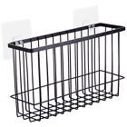 Metal Wire Wall Hanging Storage Basket for Bathroom Kitchen Pantry Magazine Bin