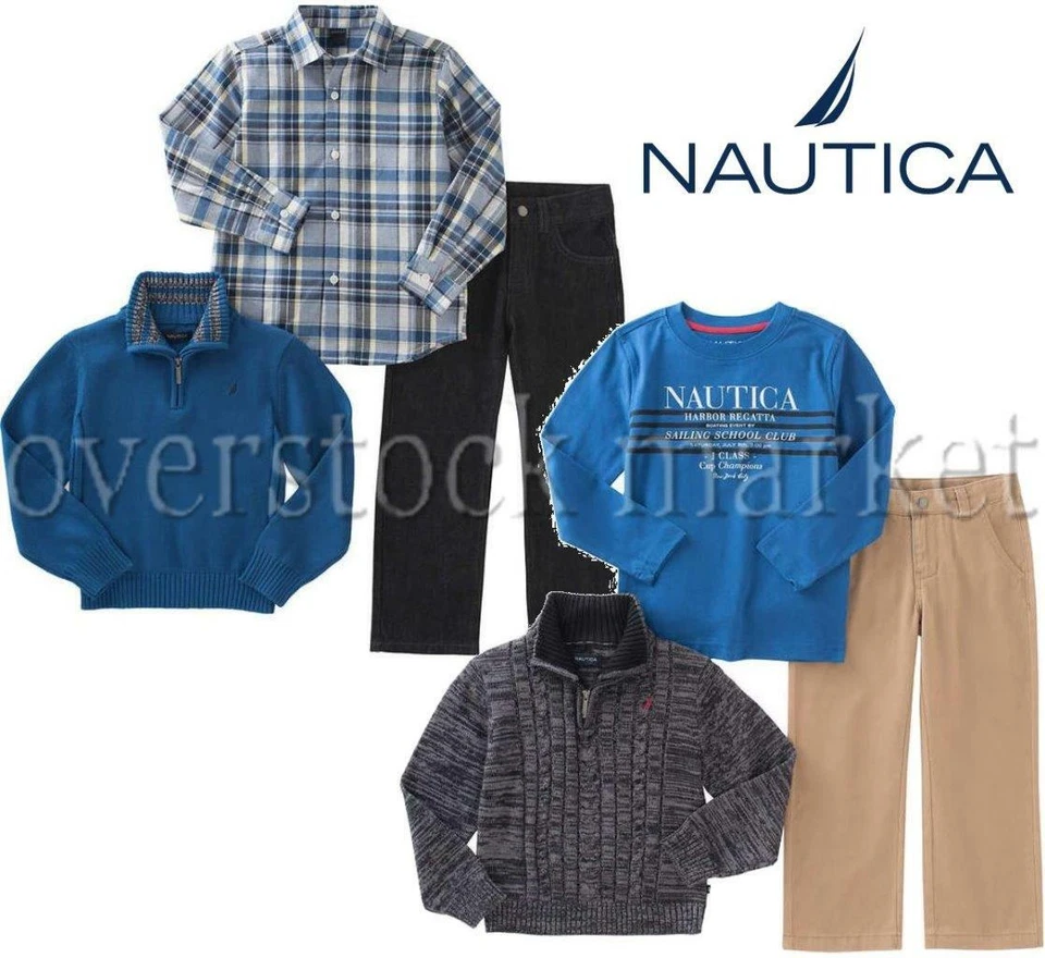 ¡NUEVO! ¡JUEGOS DE ROPA INFORMAL DE 3 PIEZAS DE NAUTICA PARA NIÑOS PEQUEÑOS!  ¡TRAJE DE 3 PIEZAS! VARIEDAD ESTILOS Foto 1 de 1