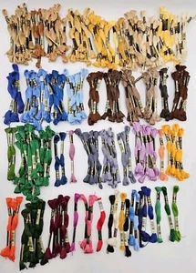 Huge Lot DMC Embroidery Floss 253 New Skeins Mouline Special France Assorted - Picture 1 of 10