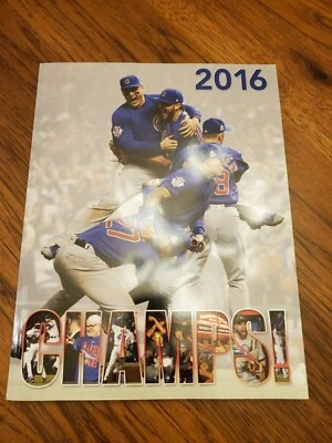 2016 Chicago Cubs CHAMPS Champsonly.com Celebration Magazine Book World Series  - Image 1 of 4