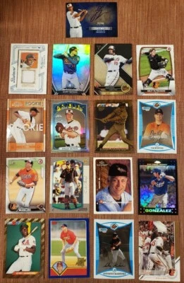 Orioles Baseball Cards Rutschman RC Machado Ripken Jones /50 Schoop AUTO RC's - Image 1 of 4