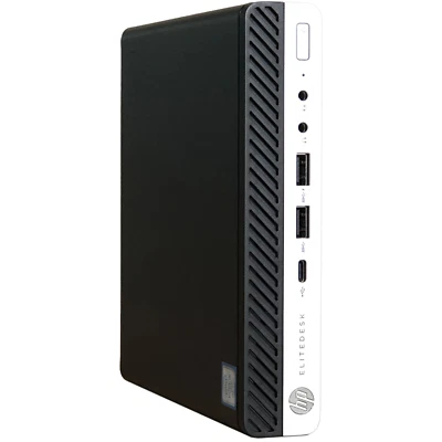 HP EliteDesk 800 G4 Mini PC Intel Core i5-8500T 2,10GHz 32GB RAM 1TB NVMe Win 11 - Bild 1 von 3