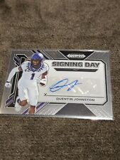 Quentin Johnston 2023 Panini Prizm Football Signing Day Auto RC