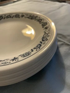 Corelle Old Town / Blue Onion - 8 Bread / Dessert Plates- 6 3/4” - Picture 1 of 13